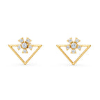 Tria Bloom Stud Earrings