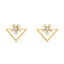 Tria Bloom Stud Earrings