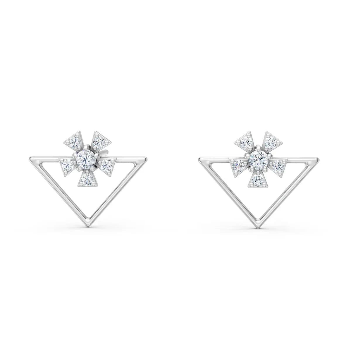 Tria Bloom Stud Earrings