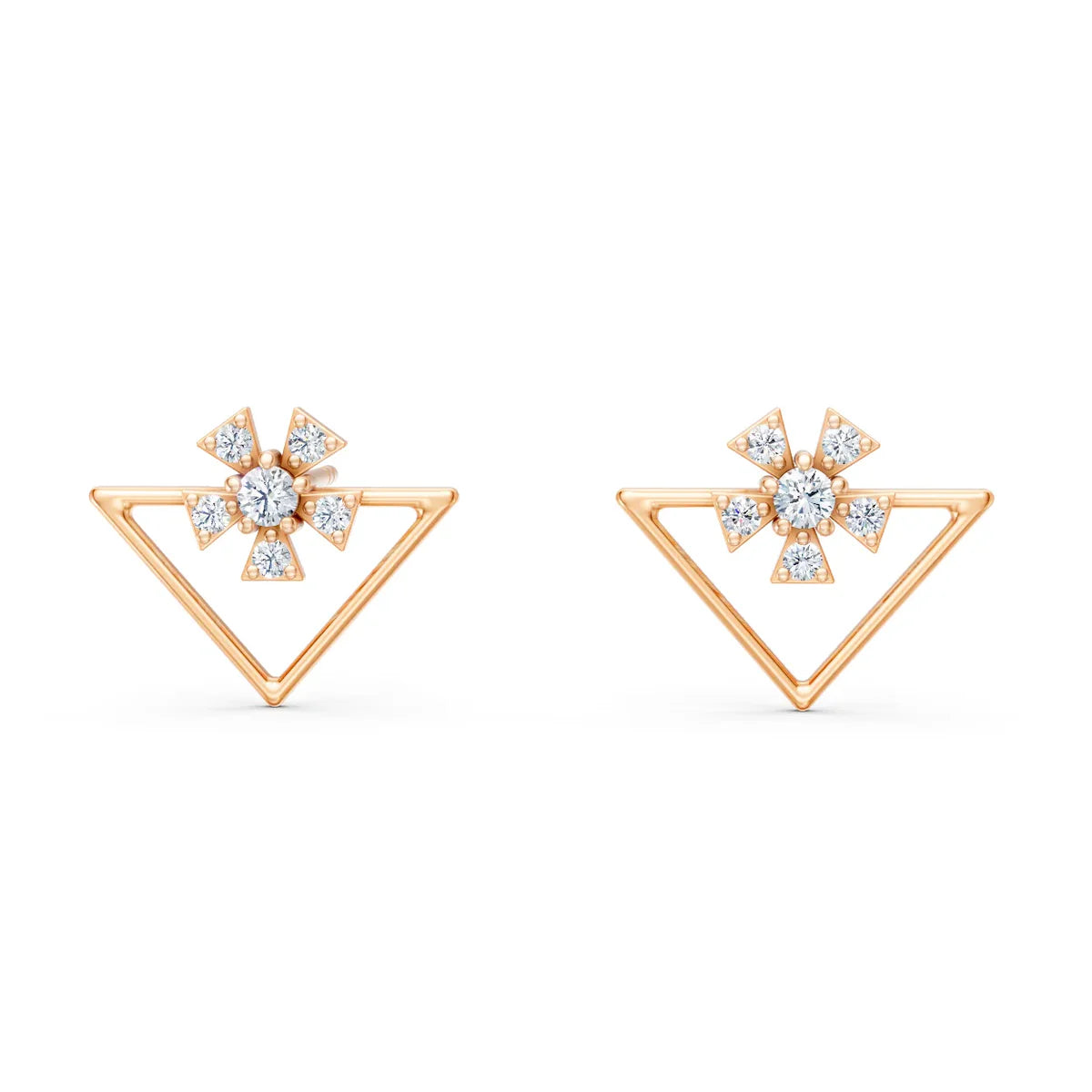 Tria Bloom Stud Earrings