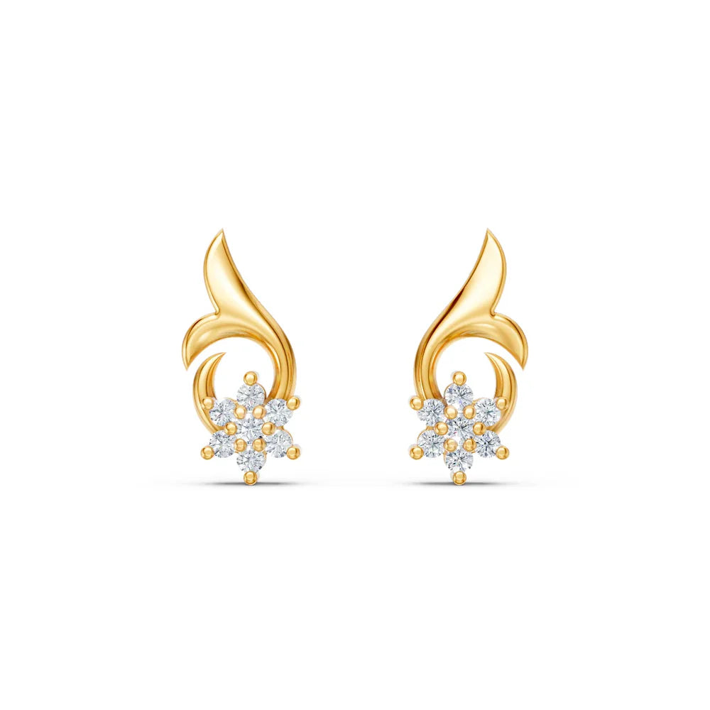 Hibis Swirl Earrings